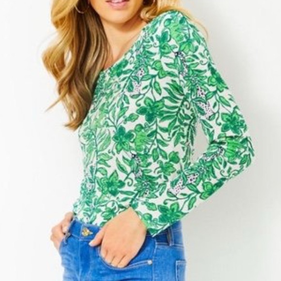 Lilly Pulitzer Tops - Lilly Pulitzer Etta long sleeve Top, XL